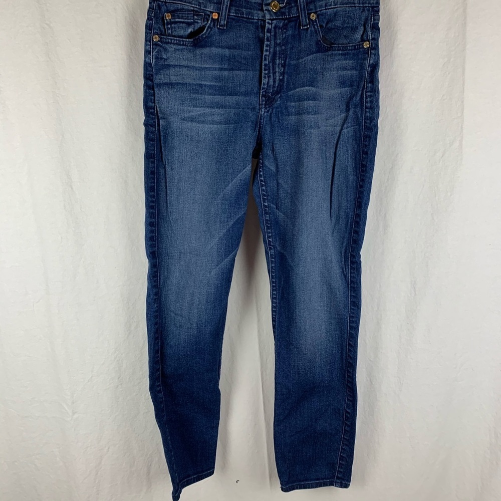 7 for all mankind relaxed skinny cropped jeans